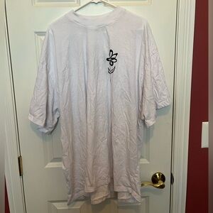 White Graphic Men's T-Shirt